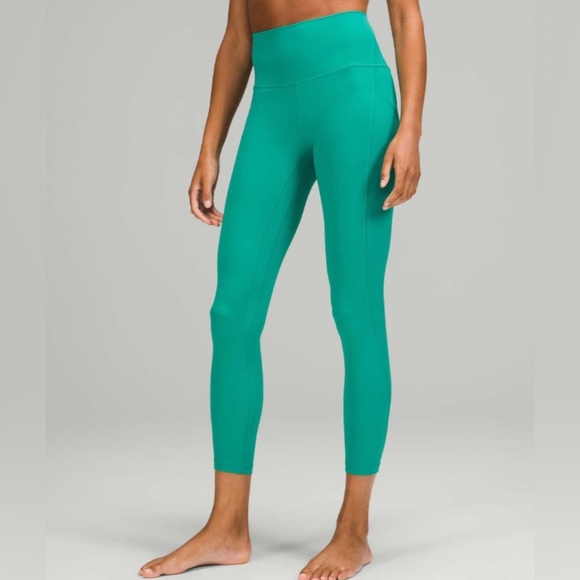 lululemon athletica Pants - lululemon athletica Teal High-Rise Leggings